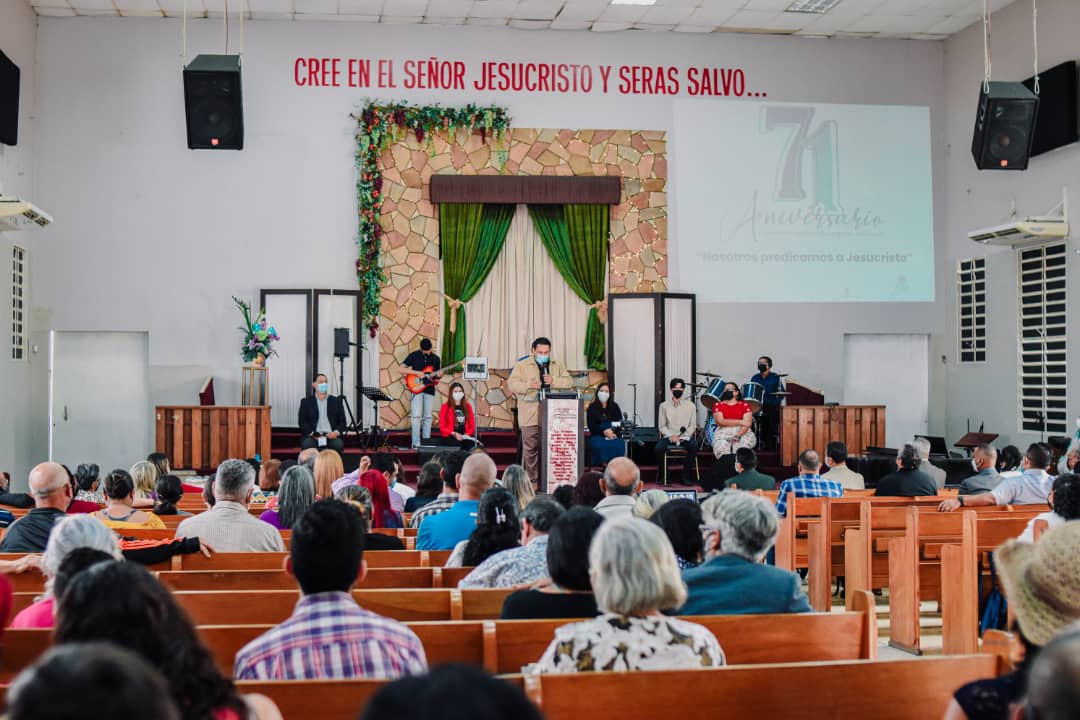 La Convención Nacional Bautista de Venezuela Celebra Con Júbilo 71 años proclamando que “Jesús es Transformación y Vida”